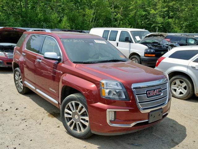 2GKFLVE3XH6240696 - 2017 GMC TERRAIN DE RED photo 1