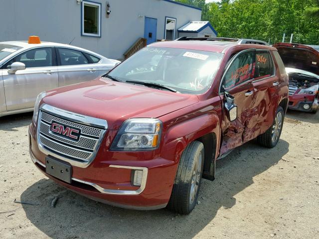 2GKFLVE3XH6240696 - 2017 GMC TERRAIN DE RED photo 2