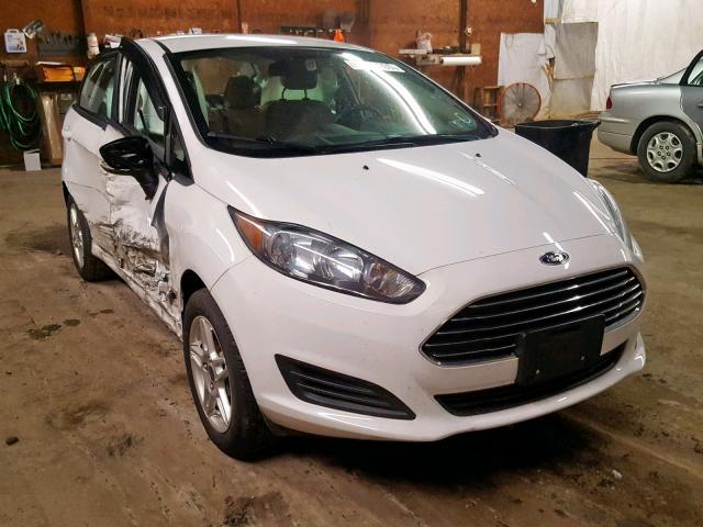 3FADP4BJ6JM111585 - 2018 FORD FIESTA SE WHITE photo 1