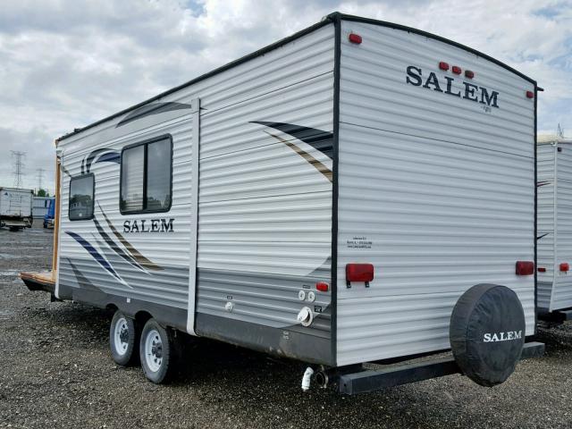 4X4TSMC21EA311119 - 2014 SALM CAMPER WHITE photo 3