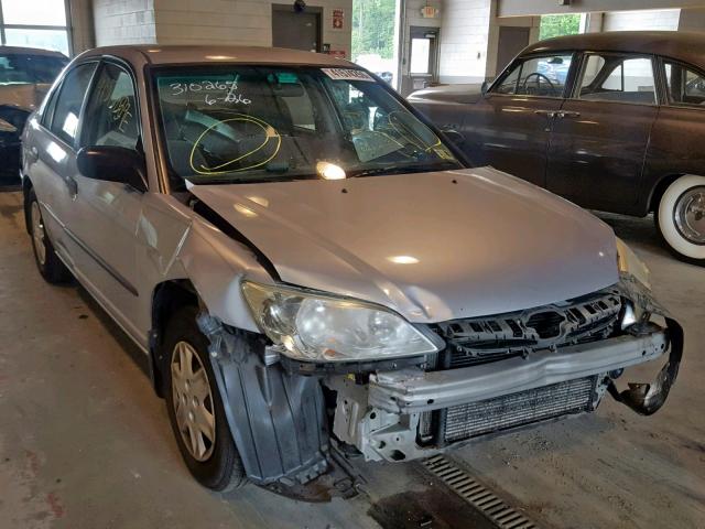 2HGES16414H638695 - 2004 HONDA CIVIC DX SILVER photo 1