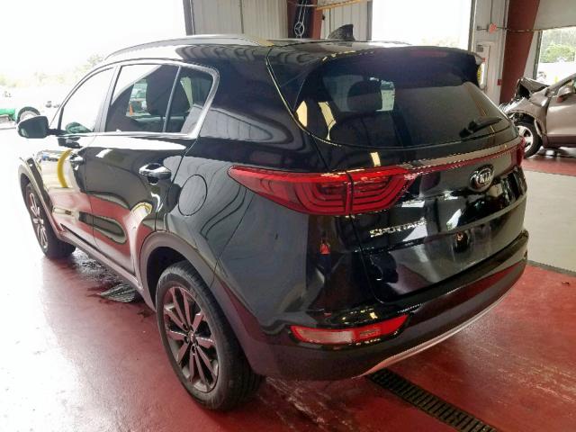 KNDPNCAC5J7466199 - 2018 KIA SPORTAGE E BLACK photo 3