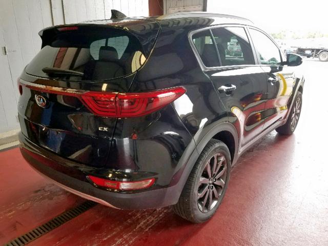 KNDPNCAC5J7466199 - 2018 KIA SPORTAGE E BLACK photo 4