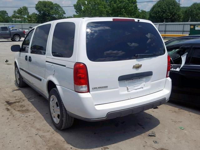 1GNDV13168D208232 - 2008 CHEVROLET UPLANDER WHITE photo 3