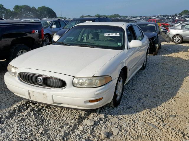 1G4HP54K914147169 - 2001 BUICK LESABRE CU WHITE photo 2