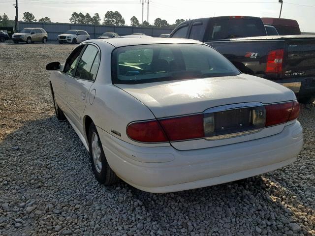 1G4HP54K914147169 - 2001 BUICK LESABRE CU WHITE photo 3