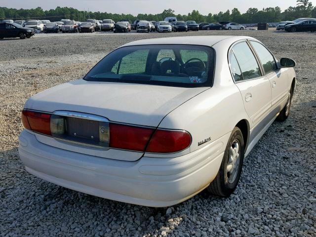 1G4HP54K914147169 - 2001 BUICK LESABRE CU WHITE photo 4