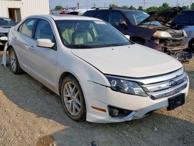 3FAHP0JA9AR228947 - 2010 FORD FUSION SEL WHITE photo 1