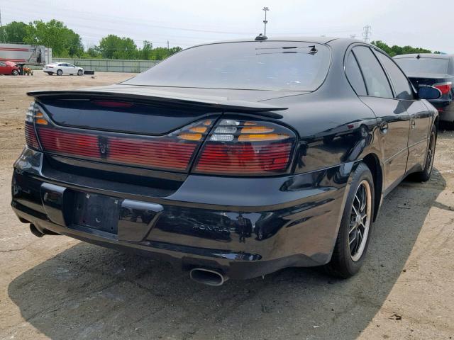 1G2HZ541134166571 - 2003 PONTIAC BONNEVILLE BLACK photo 4