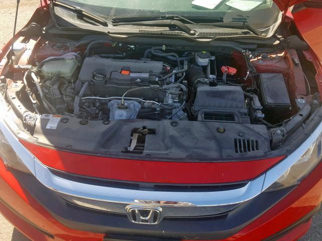 2HGFC2F72JH554463 - 2018 HONDA CIVIC EX RED photo 7