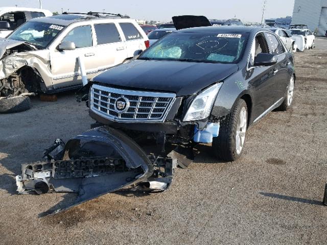 2G61N5S3XE9273490 - 2014 CADILLAC XTS LUXURY BLACK photo 2