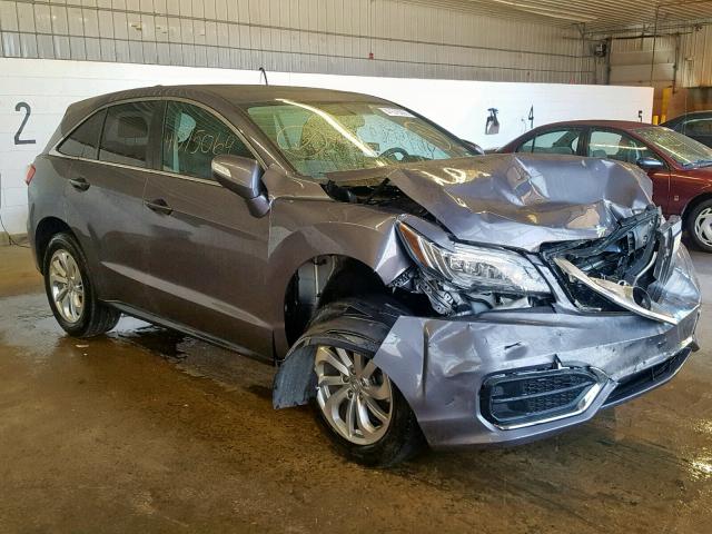 5J8TB4H52HL015447 - 2017 ACURA RDX TECHNO GRAY photo 1