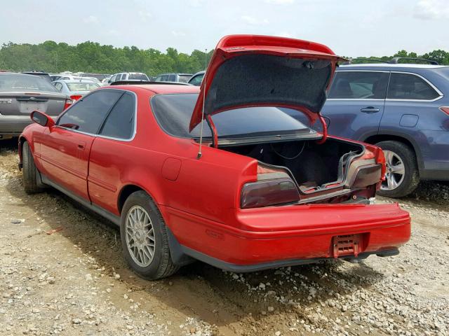 JH4KA8154MC010287 - 1991 ACURA LEGEND L RED photo 3