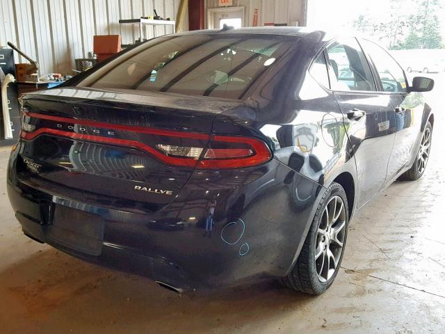 1C3CDFBA1DD345034 - 2013 DODGE DART SXT BLACK photo 4