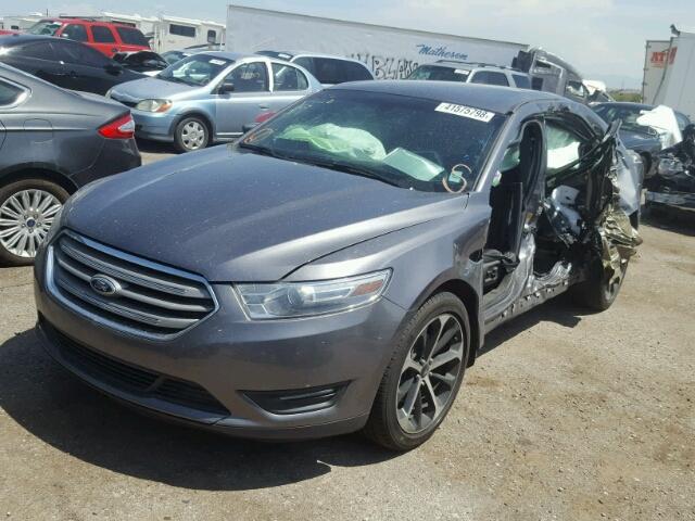 1FAHP2E8XEG112026 - 2014 FORD TAURUS SEL CHARCOAL photo 2