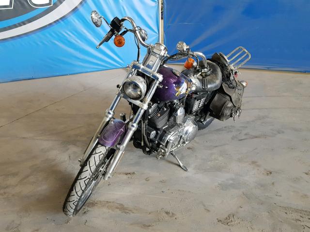 1HD1CGP13YK123549 - 2000 HARLEY-DAVIDSON XL1200 C PURPLE photo 2