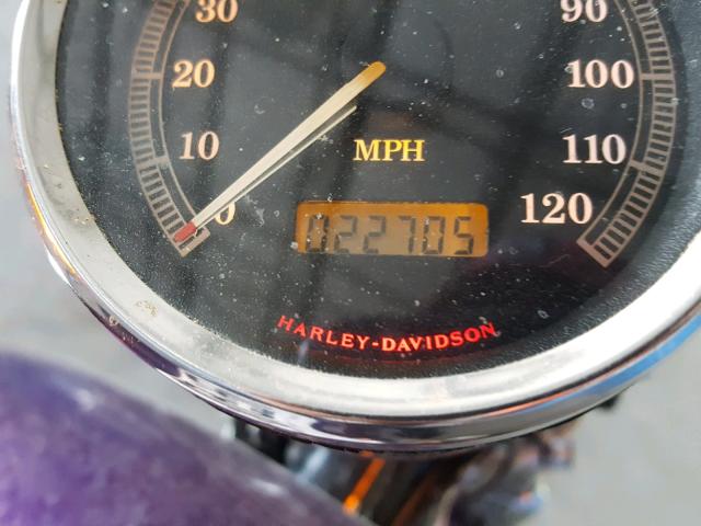 1HD1CGP13YK123549 - 2000 HARLEY-DAVIDSON XL1200 C PURPLE photo 8