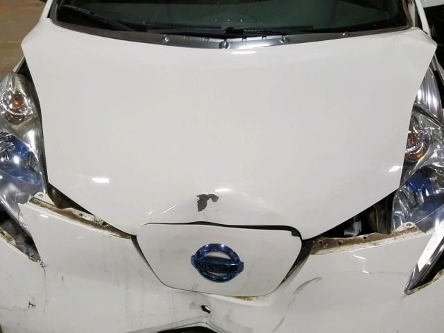 1N4AZ0CP9DC412754 - 2013 NISSAN LEAF S WHITE photo 7