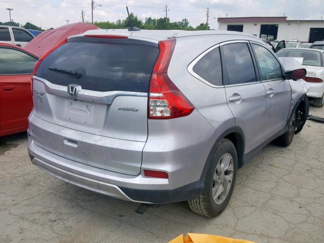 2HKRM4H77GH691514 - 2016 HONDA CR-V EXL SILVER photo 4