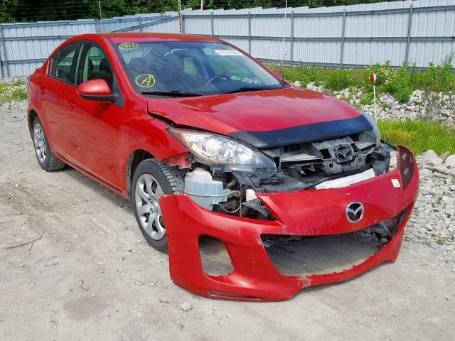 JM1BL1UF9D1714522 - 2013 MAZDA 3 I RED photo 1