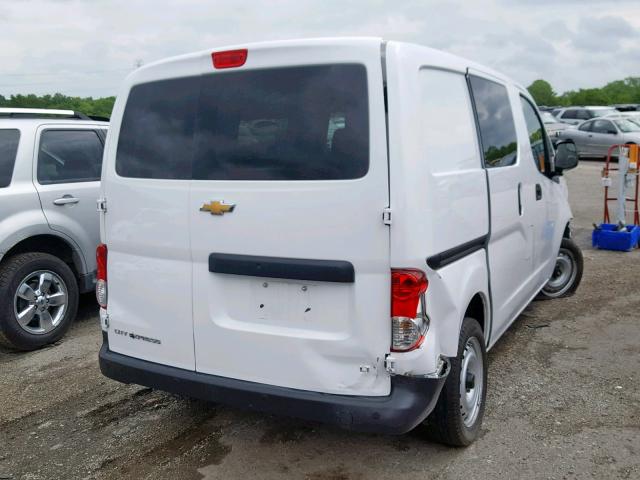 3N63M0ZN6FK732972 - 2015 CHEVROLET CITY EXPRE WHITE photo 4