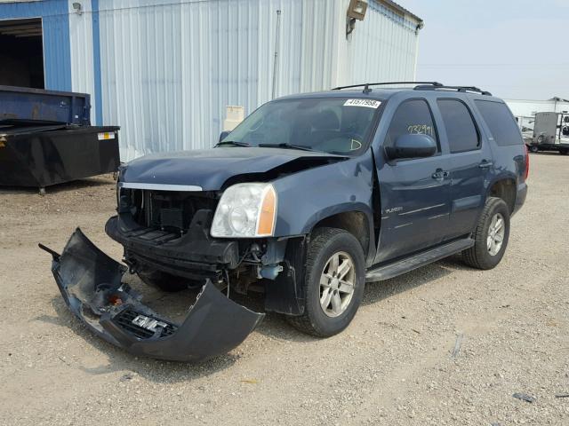 1GKFK13028J221132 - 2008 GMC YUKON CHARCOAL photo 2