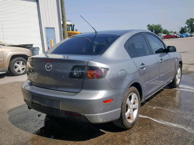 JM1BK323151307142 - 2005 MAZDA 3 S SILVER photo 4