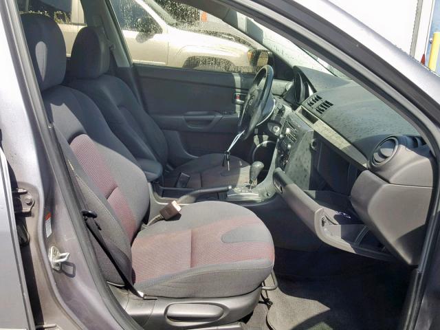 JM1BK323151307142 - 2005 MAZDA 3 S SILVER photo 5