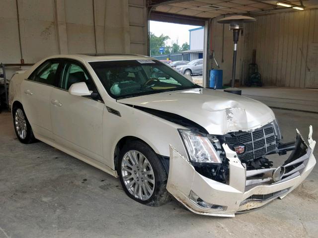 1G6DS5EV2A0104331 - 2010 CADILLAC CTS PREMIU WHITE photo 1