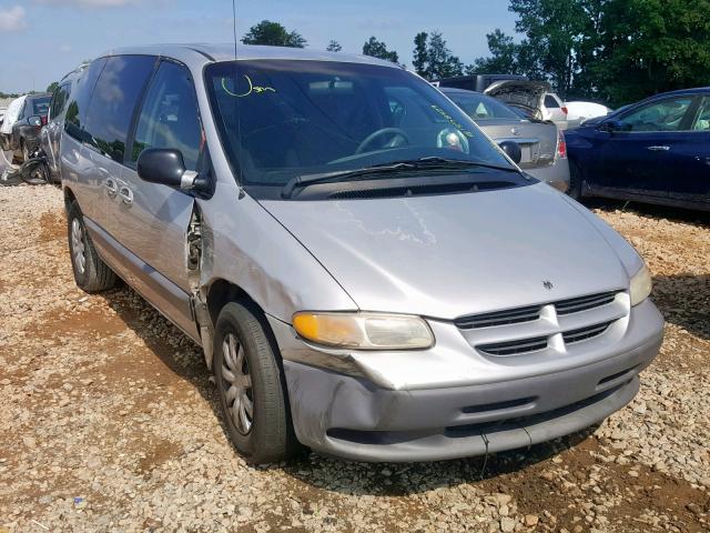 1B4GP45G2YB577844 - 2000 DODGE CARAVAN SE GRAY photo 1