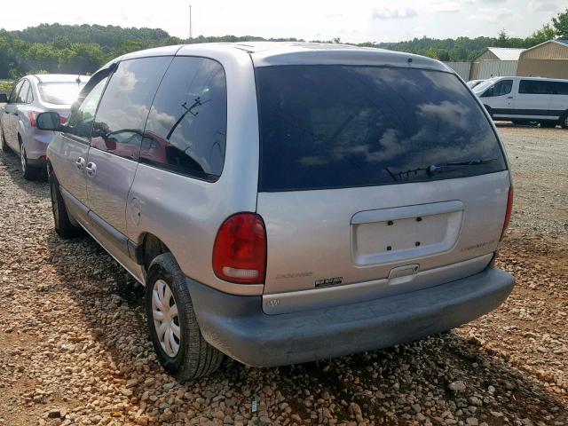 1B4GP45G2YB577844 - 2000 DODGE CARAVAN SE GRAY photo 3