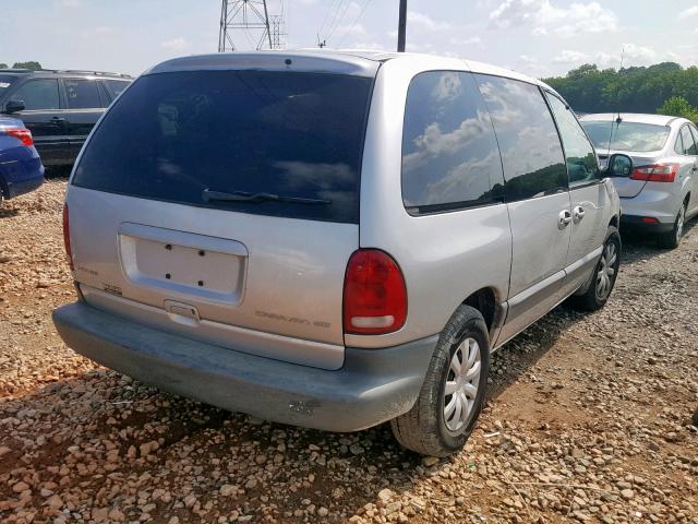 1B4GP45G2YB577844 - 2000 DODGE CARAVAN SE GRAY photo 4