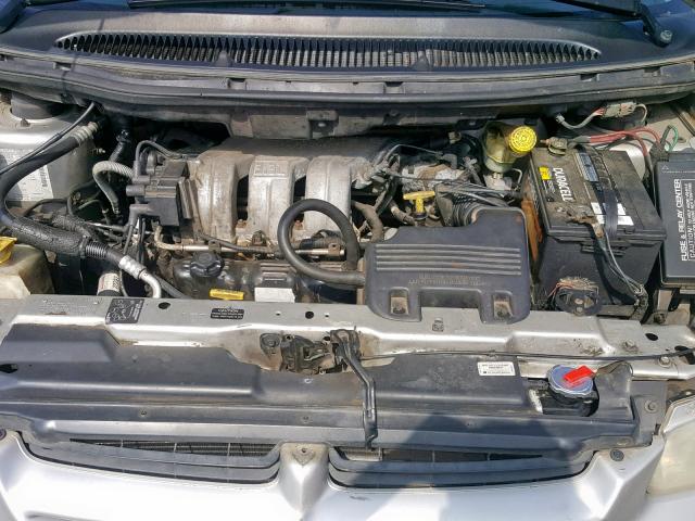 1B4GP45G2YB577844 - 2000 DODGE CARAVAN SE GRAY photo 7