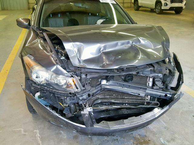 1HGCP3F82AA028712 - 2010 HONDA ACCORD EXL GRAY photo 9