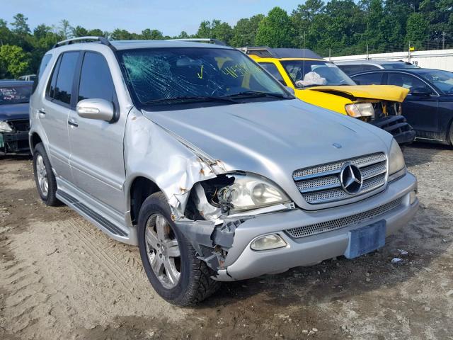 4JGAB57E25A518654 - 2005 MERCEDES-BENZ ML 350 SILVER photo 1