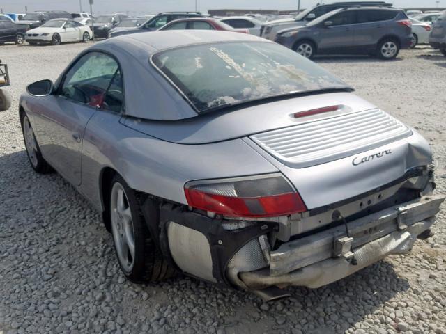 WP0CA2994XS656563 - 1999 PORSCHE 911 CARRER SILVER photo 3