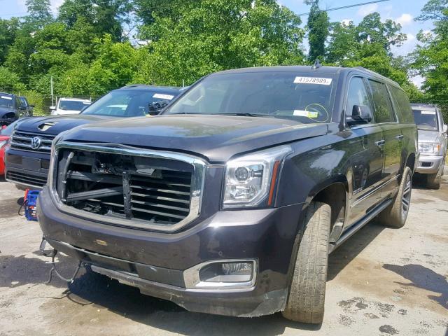 1GKS2HKJ9JR356343 - 2018 GMC YUKON XL D GRAY photo 2