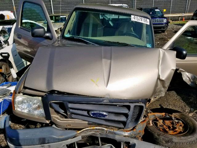 1FTYR14U24TA12862 - 2004 FORD RANGER SUP GOLD photo 7