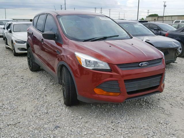 1FMCU0F73EUA52272 - 2014 FORD ESCAPE S RED photo 1