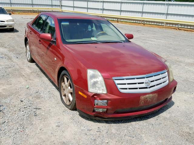 1G6DW677950167988 - 2005 CADILLAC STS RED photo 1
