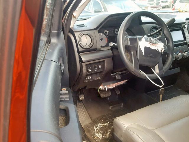 5TFRM5F17GX095621 - 2016 TOYOTA TUNDRA DOU BLACK photo 9