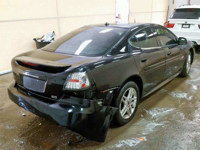 2G2WR524251242933 - 2005 PONTIAC GRAND PRIX BLACK photo 4