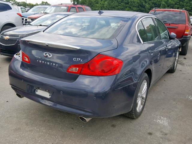 JN1CV6AR8BM400241 - 2011 INFINITI G37 GRAY photo 4