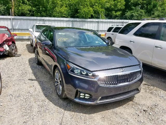 KNALC4J15J5096941 - 2018 KIA CADENZA LU GRAY photo 1