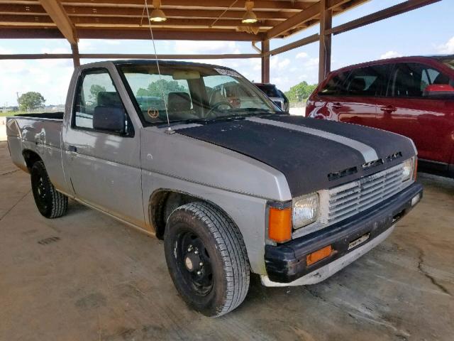 1N6ND11S1GC381153 - 1986 NISSAN D21 SHORT SILVER photo 1
