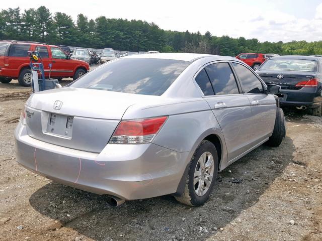 1HGCP26448A062913 - 2008 HONDA ACCORD LXP SILVER photo 4