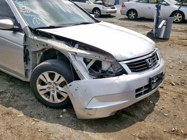 1HGCP26448A062913 - 2008 HONDA ACCORD LXP SILVER photo 9