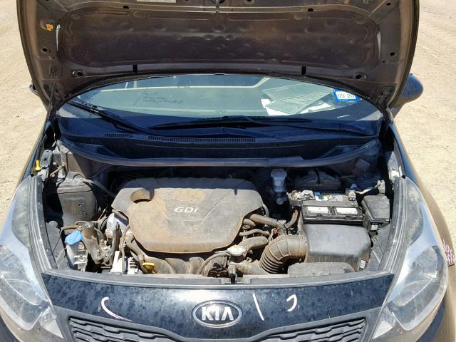 Knadm4a36e 14 Kia Rio Lx Black Price History History Of Past Auctions Prices And Bids History Of Salvage And Used Vehicles