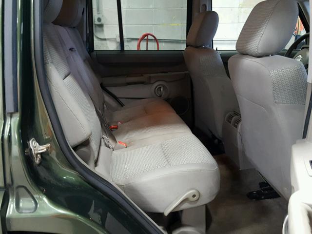 1J8HG48K96C304021 - 2006 JEEP COMMANDER GREEN photo 6