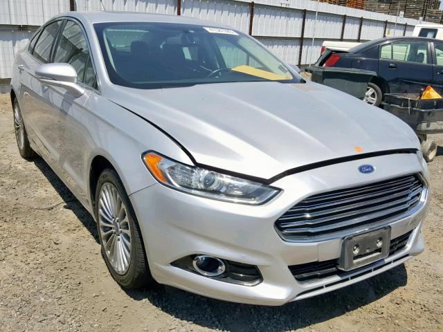 3FA6P0K93GR319250 - 2016 FORD FUSION TIT SILVER photo 1